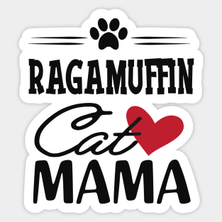 Ragamuffin Cat Mama Sticker